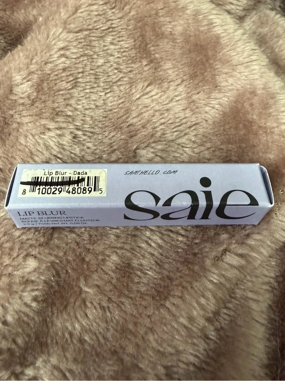 Saie Lip Blur Matte-Blurrring Lipstick in color Dada